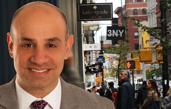 Jeffrey Mooallem and NYC retail (Credit: Getty Images)
