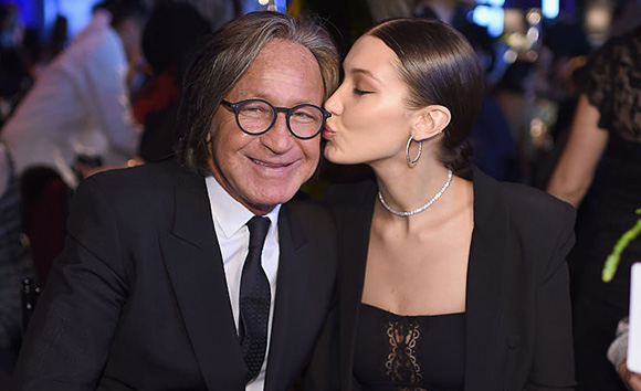 Mohamed Hadid and his daughter Bella Hadid (Credit: Getty)