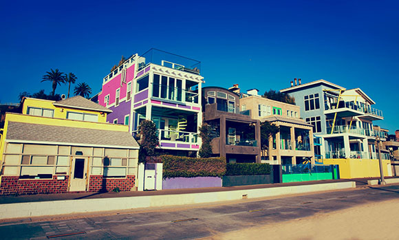 Santa Monica homes (Credit: Northstar Moving Company)