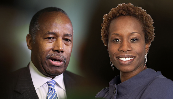 Ben Carson (credit: Getty Images) and Shola Olatoye