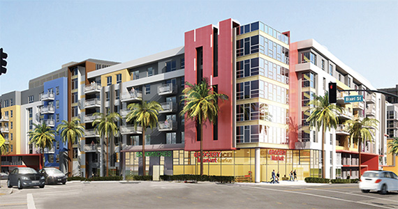 Rendering of Sofia Los Angeles (Holland Partner Group)