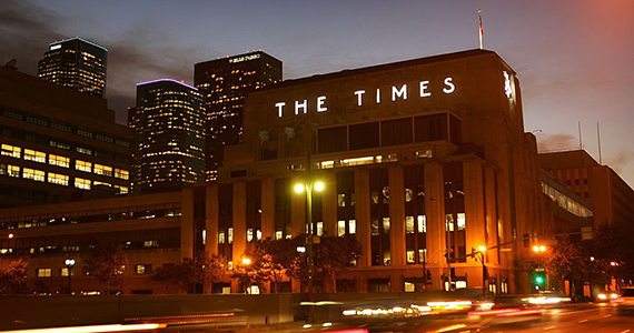 The Times building (Getty Images)