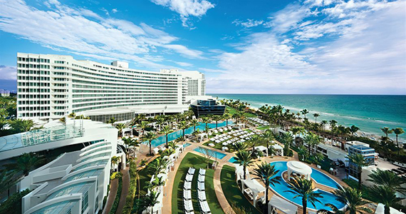 The owners of the Fontainebleau Hotel in Miami Beach are expected to compete for the slots license