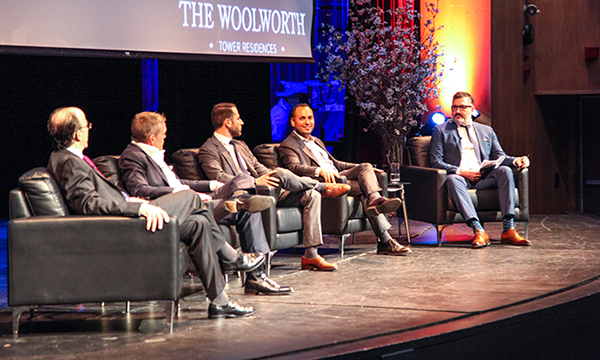 From left: Joel Breitkopf, Joe McMillan, Brett Mufson, Ben Shaoul and Amir Korangy