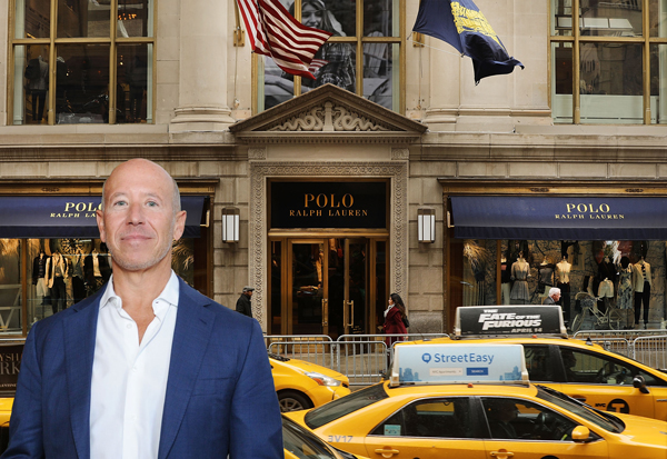 The Polo Fifth Avenue flagship store and Starwood Capital's CEO Barry Sternlicht (Credit: Getty Images)