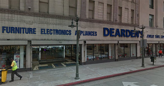 Dearden's at 700 S. Main Street (Google Maps)