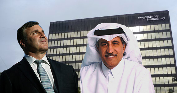 9665 Wilshire (LA Conservancy), Jordan Kaplan (Getty) and QIA's Sheikh Abdullah bin Mohammad bin Saud Al Thani (Getty)
