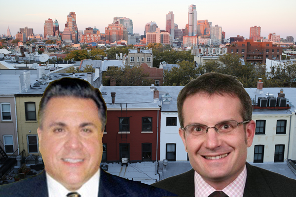 From left: Weichert, Realtors' Anthony Franzese, Keller Williams' Charles Olson and Brooklyn apartment buildings (Credit: Getty Images)
