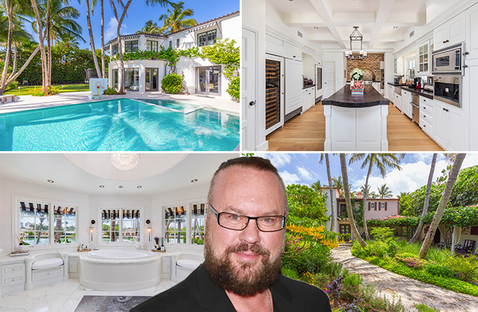 6401 Pine Tree Circle Drive. Inset: Desmond Child (Credit: Getty Images)