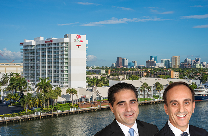 Hilton Fort Lauderdale Marina, Paul Weimer and Christian Charre of CBRE
