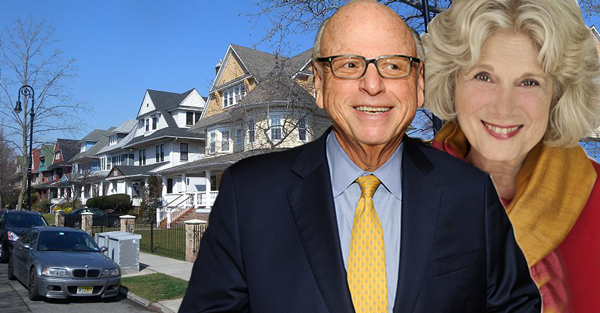 From left: Howard Lorber (credit: Getty Images), Jan Rosenberg and homes in Ditmas Park