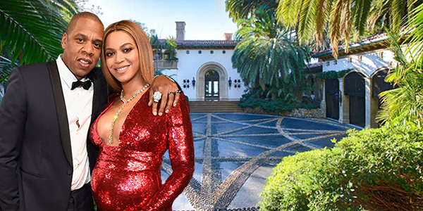 Jay-Z, Beyoncé and La Villa Contenta home (Getty Images/MLS)