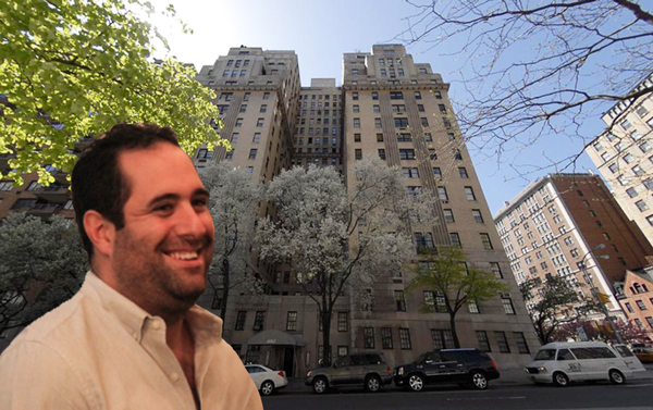 120 East 79th Street and Mark Lapidus (Credit: Adam Pincus for <em>The Real Deal</em>)