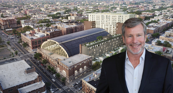 The Bedford Union Armory and Donald Capoccia (Credit: BFC Properties)