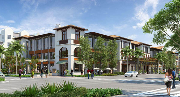Rendering of the mixed-use Atlantic Crossing project
