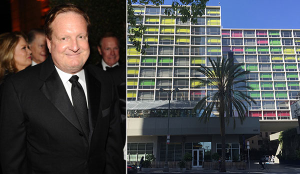 Ron Burkle and the Line Hotel (credit: Getty Images)