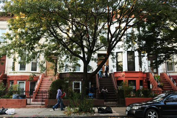 Preferential rents are common in up-and-coming neighborhoods such as Crown Heights, pictured, where tenant advocates say they are being used as a tool to foster displacement and gentrification. (Credit: Getty Images)