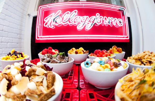The Kellogg's Cafe (Credit: Kellogg's NYC)