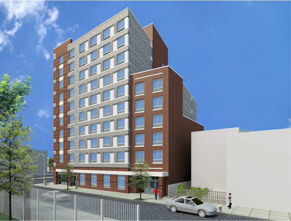 Rendering of 315 Linwood Street (Credit: Michael Gelfand/MHG Architects)