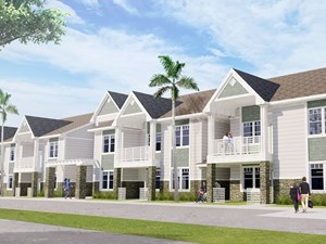 Rendering of 23 West Apartments in Gainesville