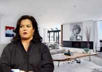 Rosie O'Donnell and her apartment at 255 East 49th Street (credit: ABC and Stribling)