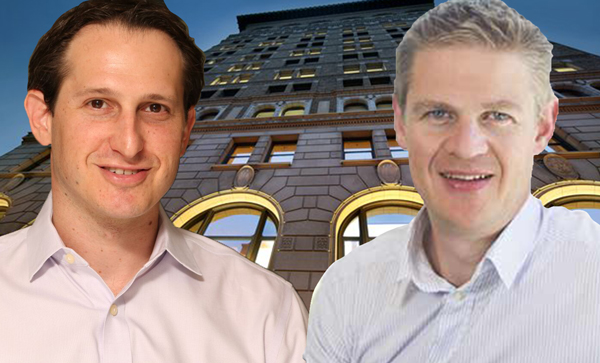 From left: 300 Park Avenue South, Draftkings' Jason Robins and FanDuel's Nigel Eccle