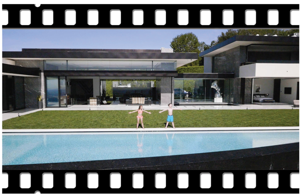 The trailer for 864 Stradella Road in Bel Air featured two kids pretending to be sick so they can stay home and enjoy the house. The home sold for $39 million six months after the clip was released.
