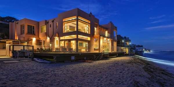 Ed Fishman's luxury home in Malibu (credit: Coldwell Banker Residential Brokerage)