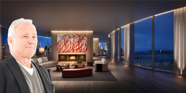 The penthouse at160 Leroy Street and Ian Schrager (Credit: Getty Images)