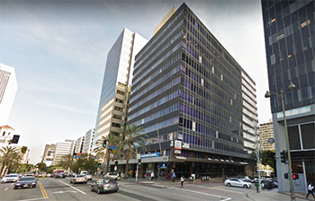 The building at 3540 Wilshire Boulevard