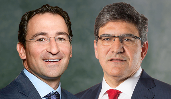 The Blackstone Group's Jonathan Gray and CEO of the Santander Group, Jose Antonio Alvarez