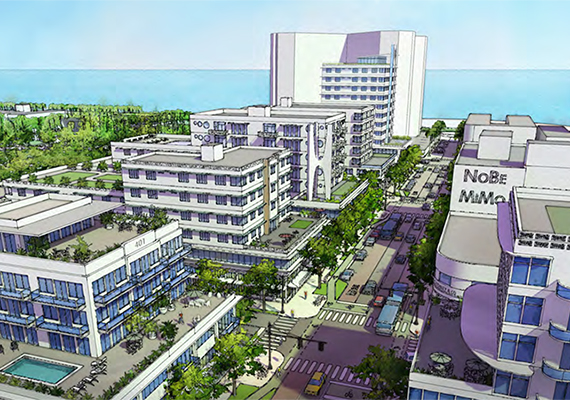 North Beach master plan rendering