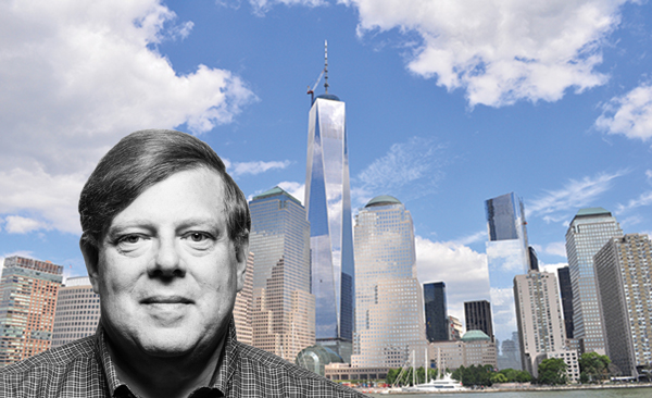 The Stagwell Group's President and Managing Partner Mark Penn and One World Trade Center