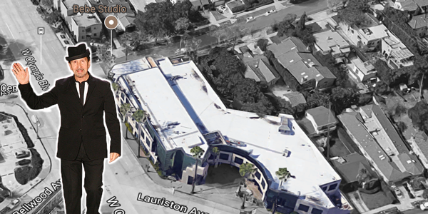 Bebe's Los Angeles design studio, Founder Manny Mashouf (Google Maps/Getty Image)