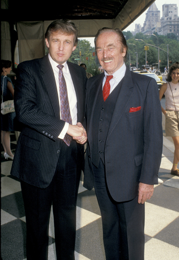 Donald and Fred Trump (Credit: Getty Images)