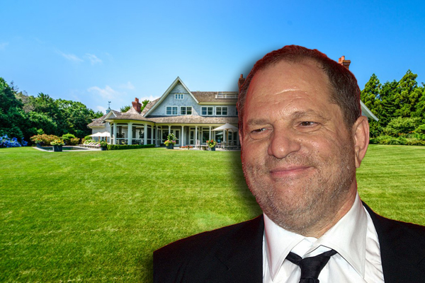 Harvey Weinstein and his Amagansett house