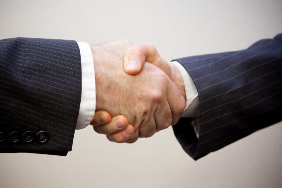 A handshake deal