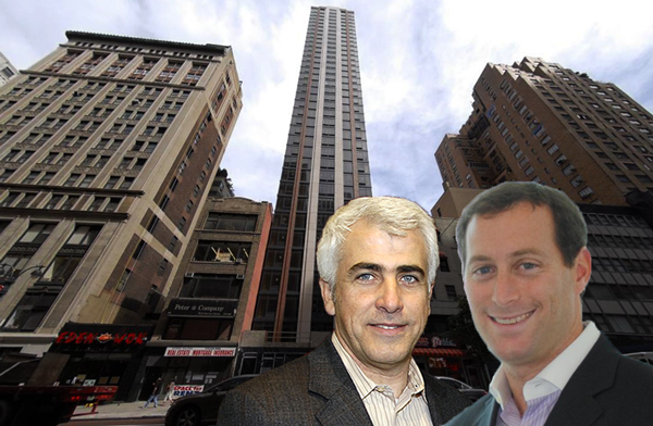 From left: Madison Park Tower at 49 East 34th Street, CIM's Shaul Kuba (credit: Getty Images) and Robert Morgenstern