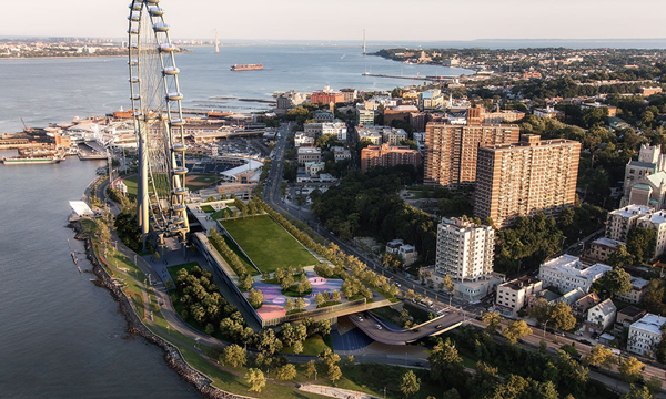 Rendering of the New York Wheel (Credit: S9 Architecture/Perkins Eastman)