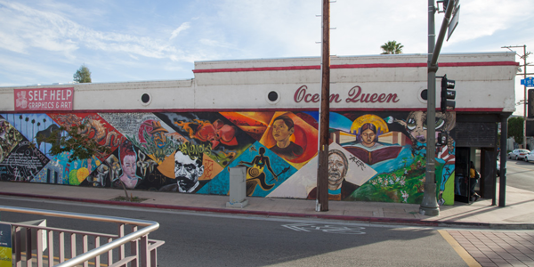 An art gallery in Boyle Heights (credit: Self Help Graphics and Art)