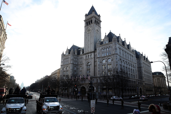 Trump International Hotel in Washington, D.C. (Credit: Getty Images)