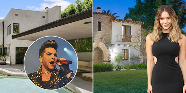Sunset Strip home, Adam Lambert, Studio City home, Katherine McPhee (MLS/Getty Images)