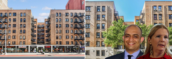 From left: 225 West 23rd Street, 220 West 24th Street, Kunal Chothani and Darcy Stacom