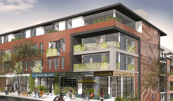 A rendering of 4311 Sunset Blvd. (credit: Department of City Planning)