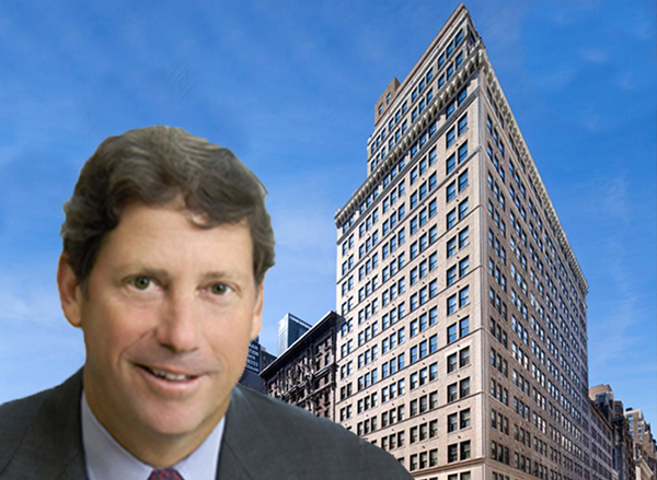 498 Seventh Avenue and George Comfort CEO Peter Duncan (Credit: George Comfort &amp; Sons)