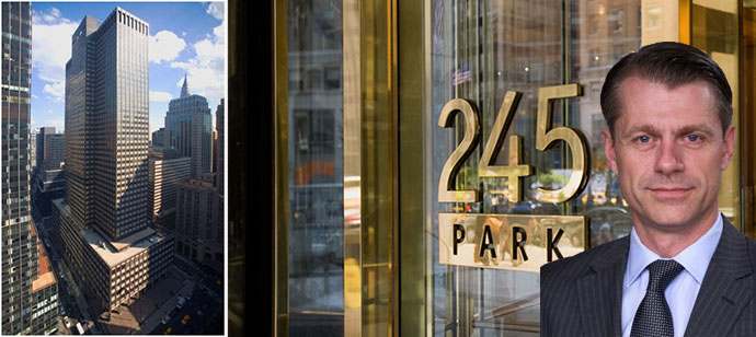 Brookfield Property Partners CEO Brian Kingston and 245 Park Avenue