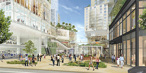 Rendering of Grand Avenue Project (Los Angeles County)