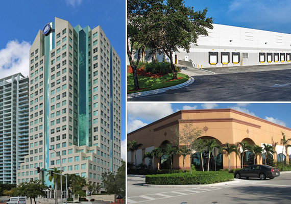 Biscayne Bank building, Weston Commerce Park and Miramar Park of Commerce