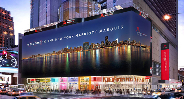 Marriott Marquis in Times Square (Credit: Marriott)