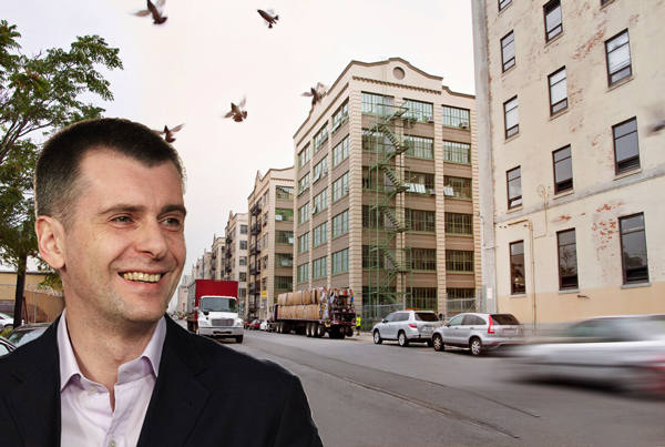 Industry City and Mikhail Prokhorov (Credit: Getty Images)